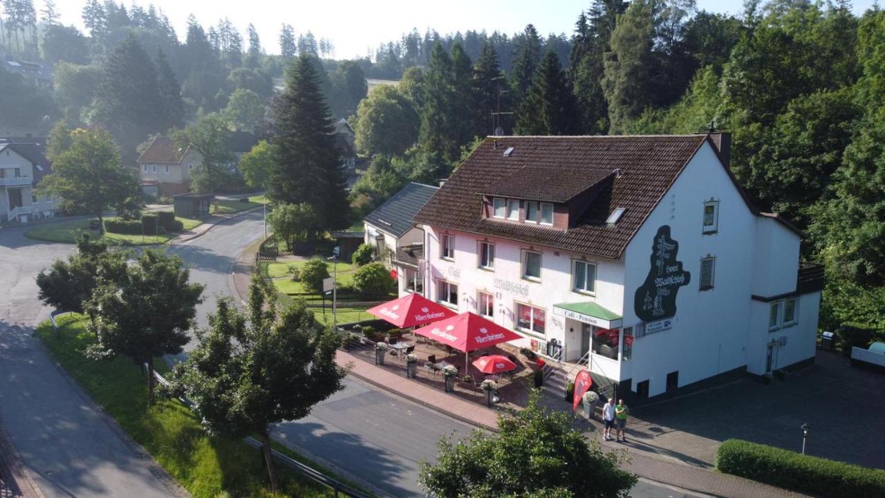 Pension Waldschloss Holzminden Exteriör bild