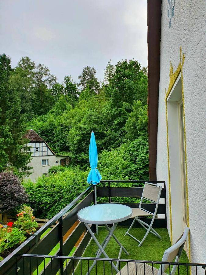 Pension Waldschloss Holzminden Exteriör bild